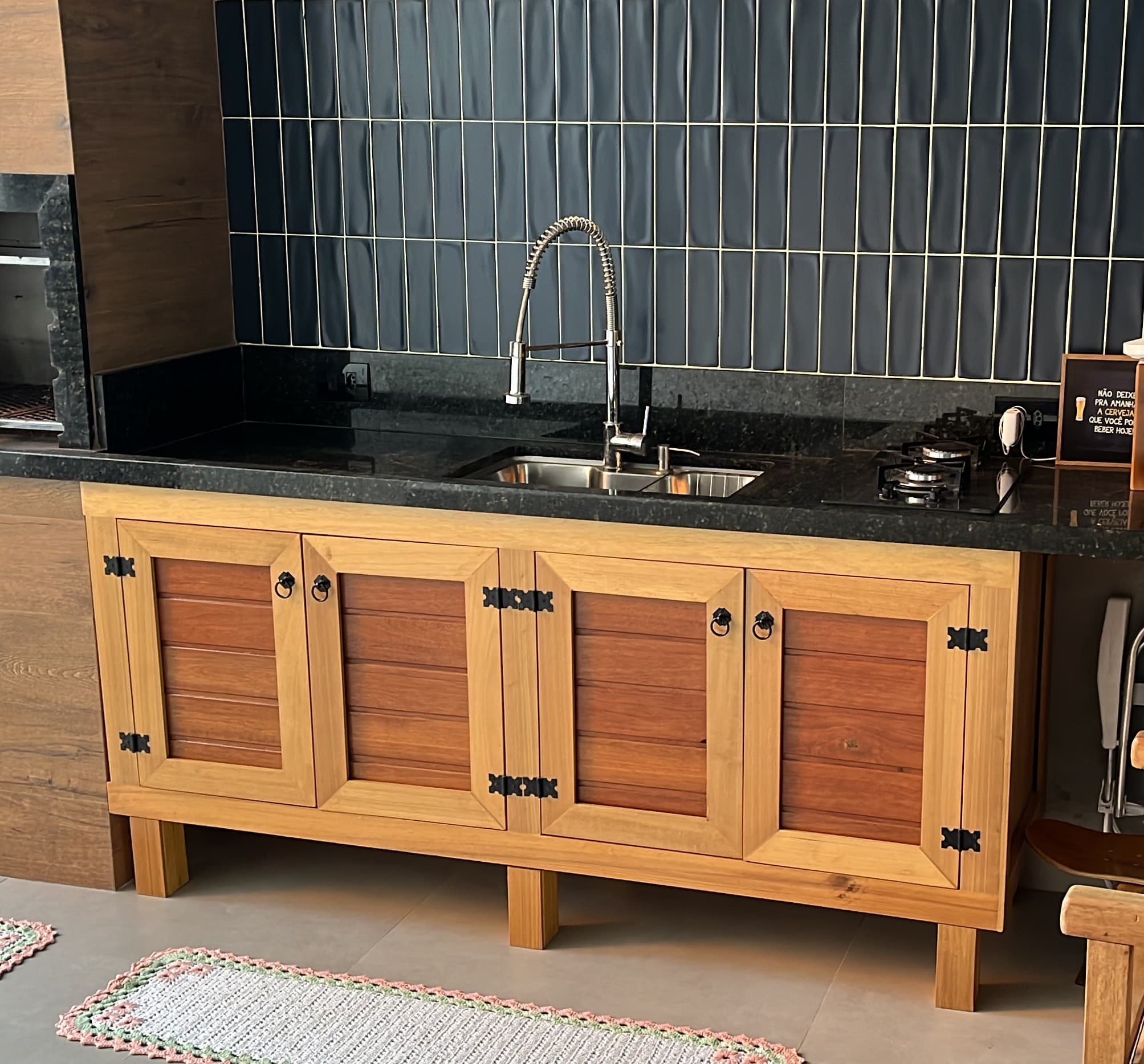 Armário de Cozinha e Area Gourmet