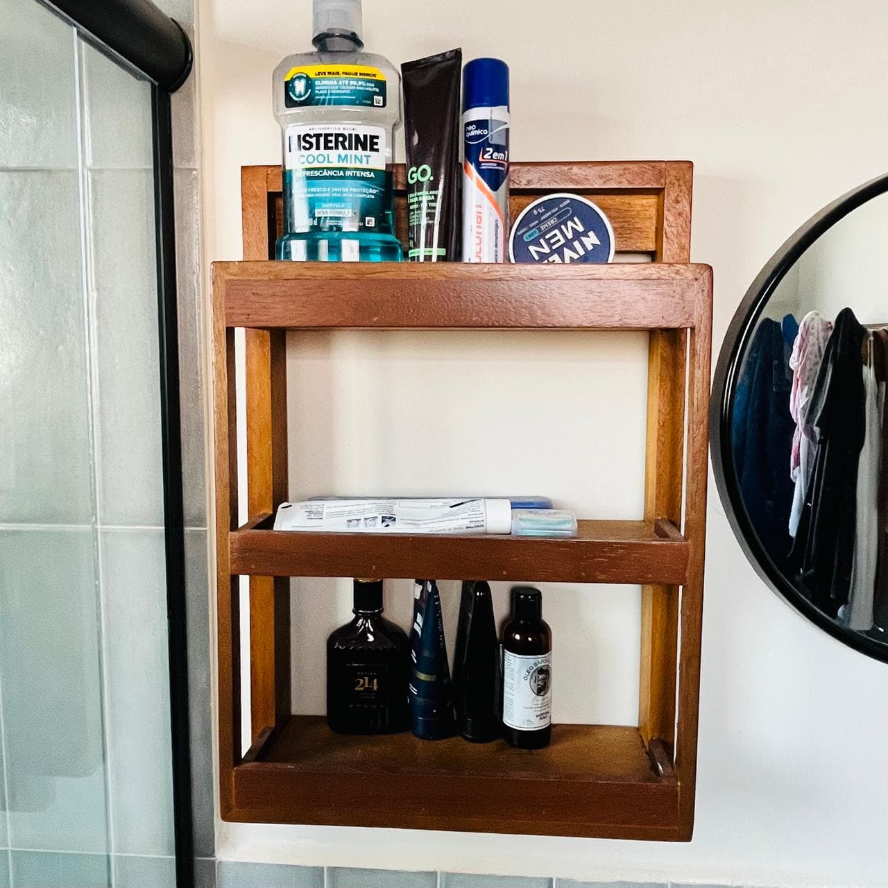 Prateleira para banheiro