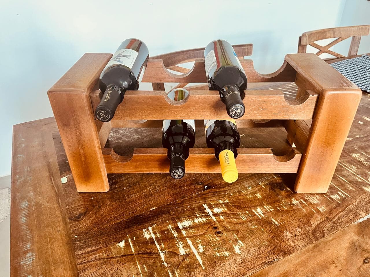 Suporte para seus vinhos